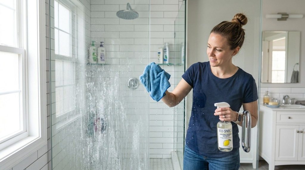 How Can I Remove Hard Water Stains from Glass with step-by-step cleaning to restore crystal-clear glass surfaces.