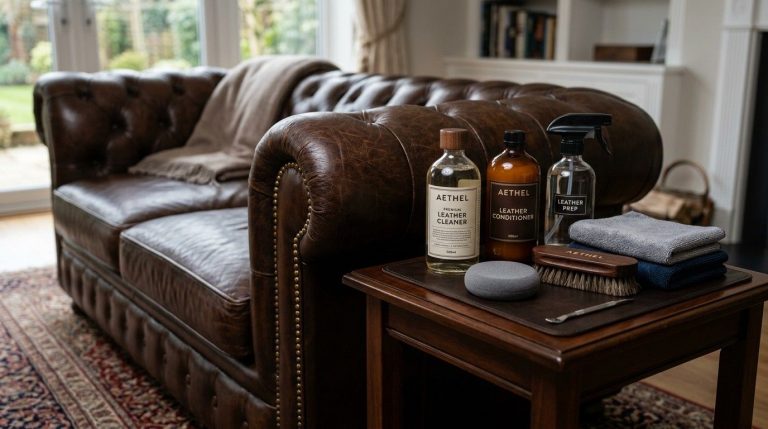 How to Care for Leather Furniture with step-by-step maintenance to prevent cracks, fading, and wear.