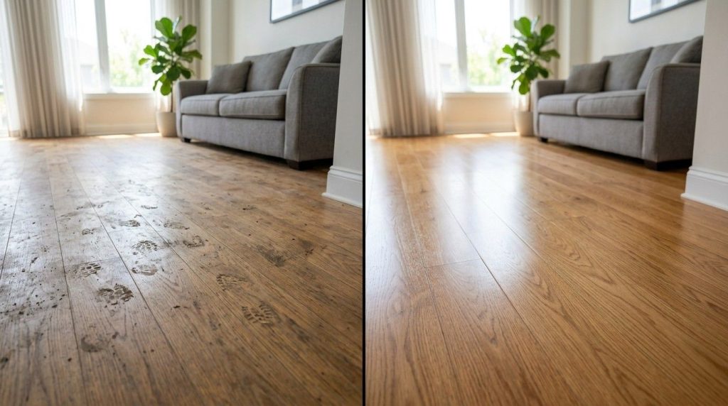 How to Clean Prefinished Hardwood Floors with step-by-step cleaning for a streak-free and polished appearance.