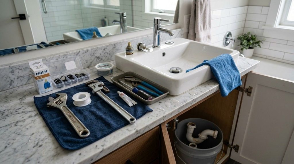 How to Fix a Leaky Sink with step-by-step plumbing repair for stopping leaks and preventing water damage.