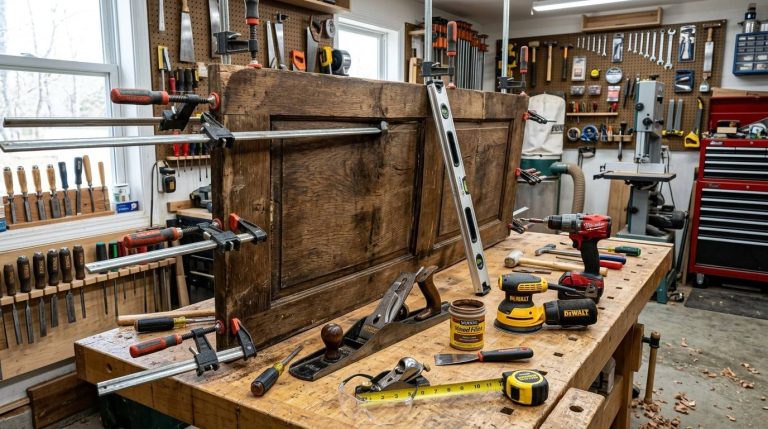 How to Fix a Warped Door by adjusting the hinges and restoring proper door alignment.