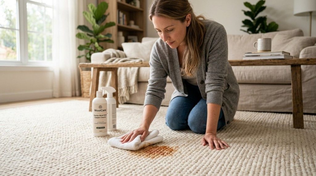 How to Get a Stain Out of a Wool Carpet using step-by-step cleaning techniques for safe stain removal.