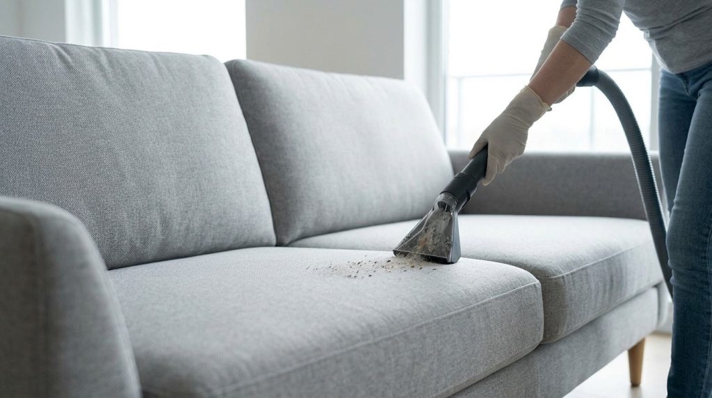 How to Clean a Polyester Couch with step-by-step methods for removing dirt, spills, and everyday stains.