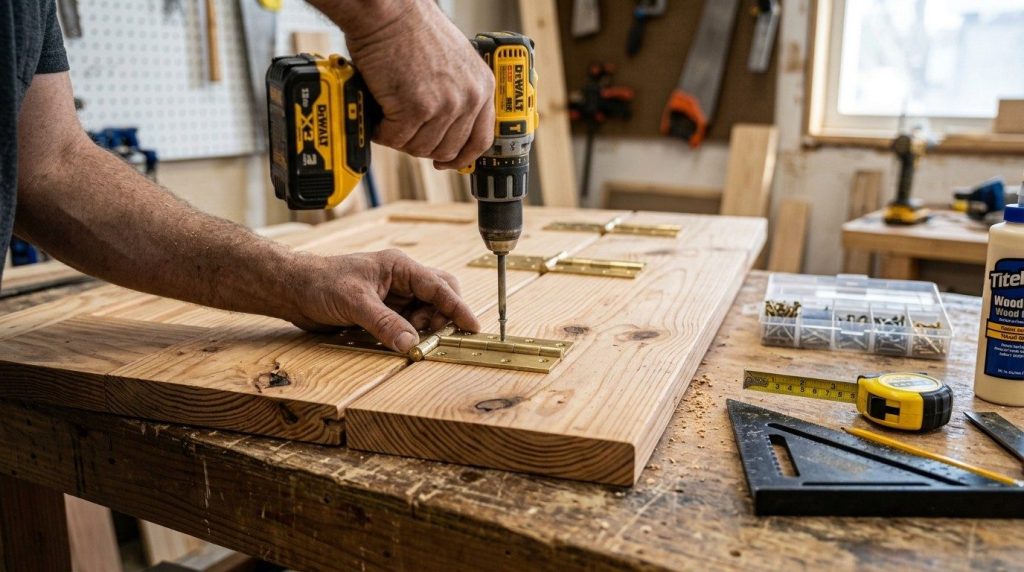 How to Make Bifold Doors using hinges, door panels, and folding hardware for a functional bifold design.