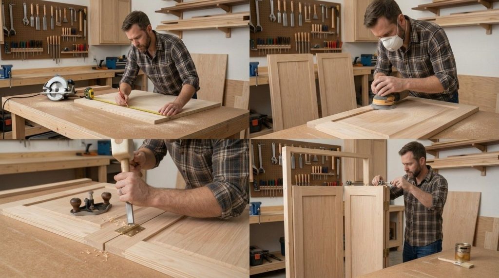 How to Make Bifold Doors with step-by-step woodworking techniques for creating smooth-folding interior doors.
